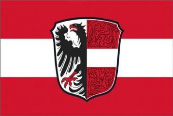 Flagge Fahne Garmisch Partenkirchen 30x45 cm Stockflagge Hohlsaum