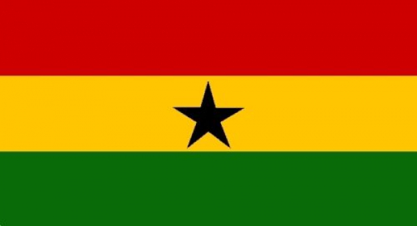 Tischflagge Ghana 10x15cm mit Ständer Tischfahne Miniflagge