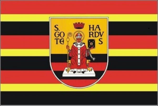 Flagge Fahne Gotha 30x45 cm Stockflagge Hohlsaum