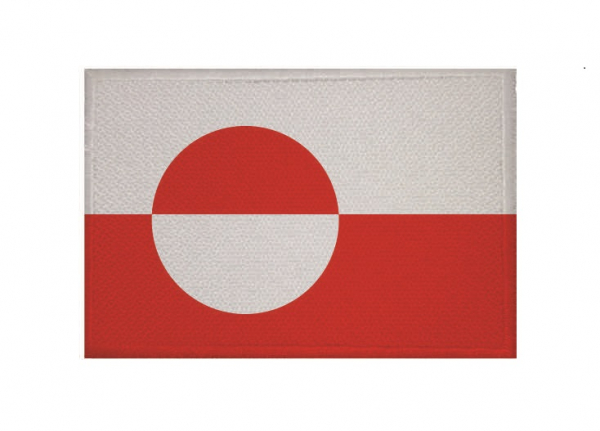 Aufnäher Patch Grönland Aufbügler Fahne Flagge