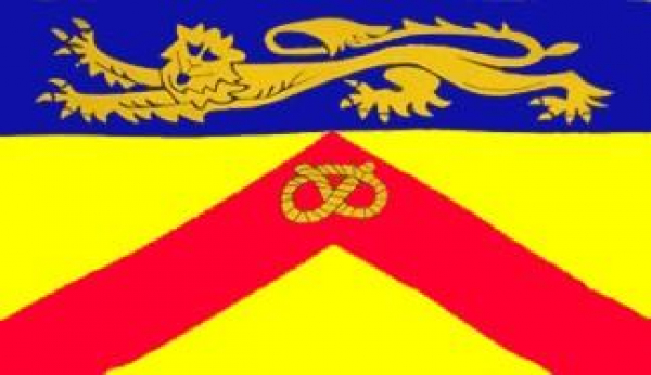 Fahne Großbritannien Staffordshire Flagge britische Hissflagge 90x150cm