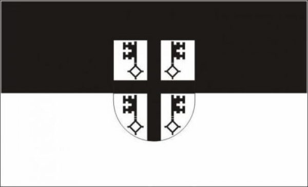 Tischflagge Hallenberg 10x15cm mit Ständer Tischfahne Miniflagge