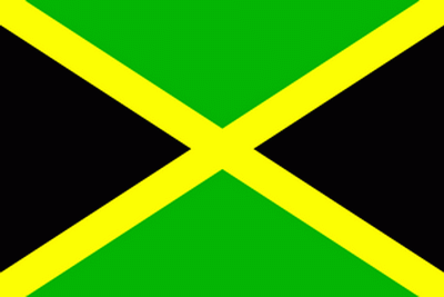 Fahne Flagge Jamaika 60 x 90 cm 