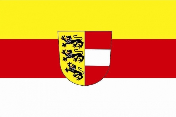 Tischflagge Kärnten 10x15cm mit Ständer Tischfahne Miniflagge