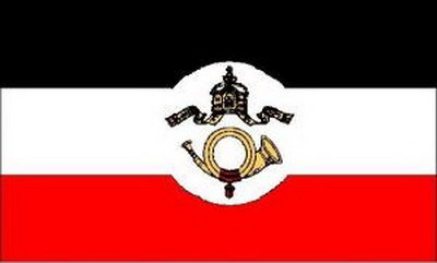 Flagge Fahne Kaiserliche Reichspost Hissflagge 90 x 150 cm 