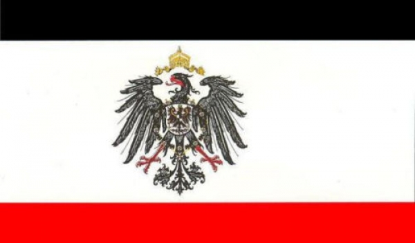 Flagge Fahne Kaiserreich mit Adler 90x60 cm *P