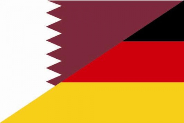 Flagge Fahne Katar-Deutschland Freundschaftsfahne 90x60 cm *P