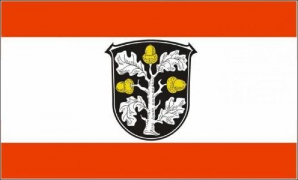 Flagge Fahne Kelsterbach 30x45 cm Stockflagge Hohlsaum