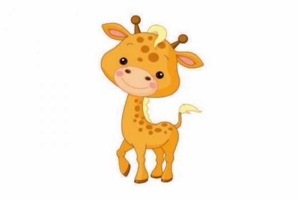 Flagge Fahne Kindergiraffe 90x60 cm *P