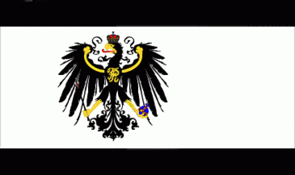 Autoaufkleber Königreich Preußen 8 x 5 cm