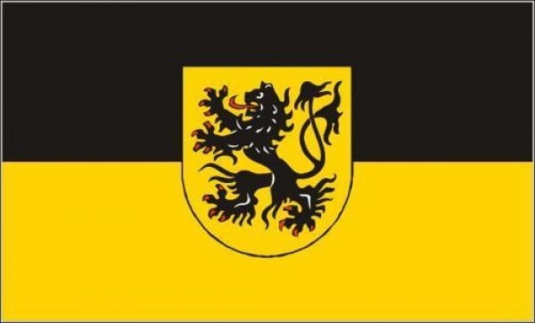 Flagge Fahne Leonberg 30x45 cm Stockflagge Hohlsaum