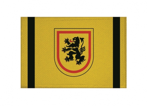 Aufnäher Patch Landkreis Meißen  Aufbügler Fahne Flagge