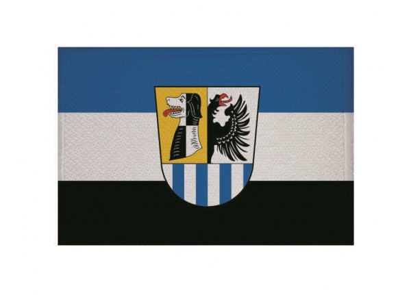 Aufnäher Patch Landkreis Neustadt Bad Windesheim Aufbügler Fahne Flagge