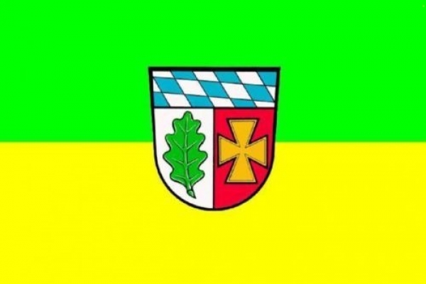 Flagge Fahne Landkreis Aichach Friedberg 90x60 cm *P