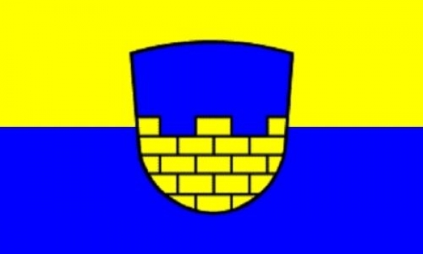 Flagge Fahne Landkreis Bautzen 30x45 cm Stockflagge Hohlsaum