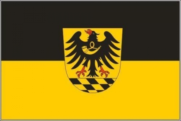 Flagge Fahne Landkreis Esslingen 30x45 cm Stockflagge Hohlsaum