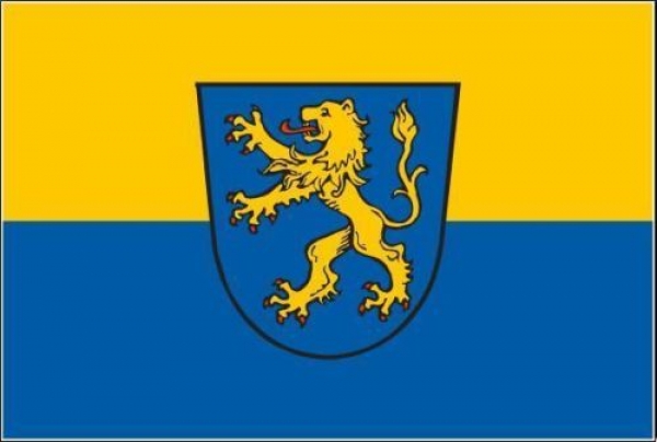 Tischflagge Landkreis Ravensburg 10x15cm mit Ständer Tischfahne Miniflagge