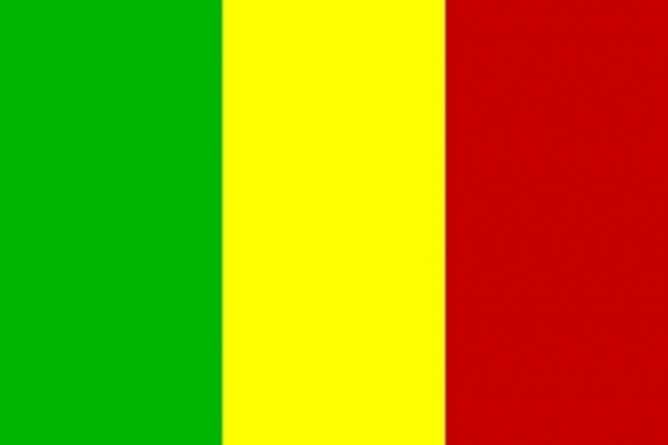 Tischflagge Mali 10x15cm mit Ständer Tischfahne Miniflagge