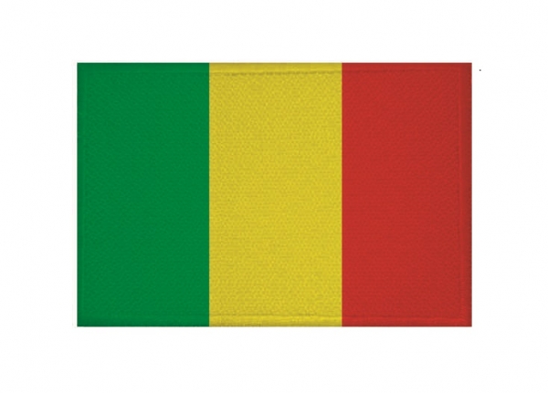 Aufnäher Patch Mali Aufbügler Fahne Flagge