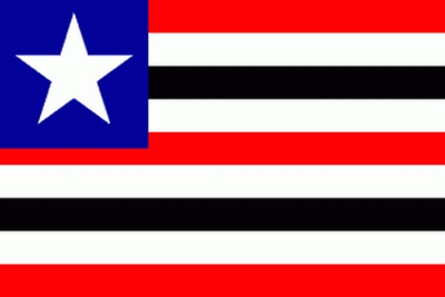 Fahne Flagge Maranhao 20 x 30 cm Bootsflagge Premiumqualität 