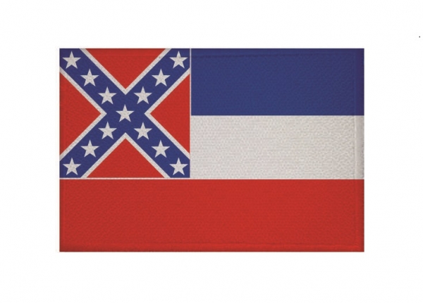 Aufnäher Patch Mississippi Aufbügler Fahne Flagge