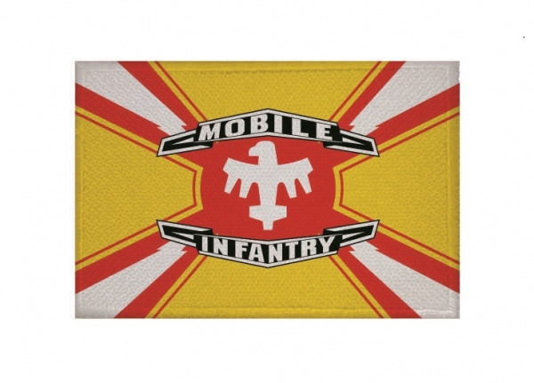 Aufnäher Patch Mobile Infantry Aufbügler Fahne Flagge