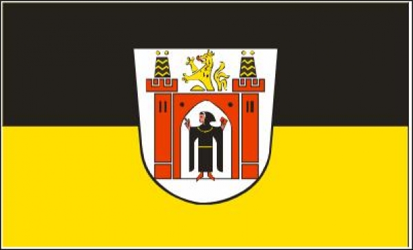 Flagge Fahne München großes Wappen 90x150 cm