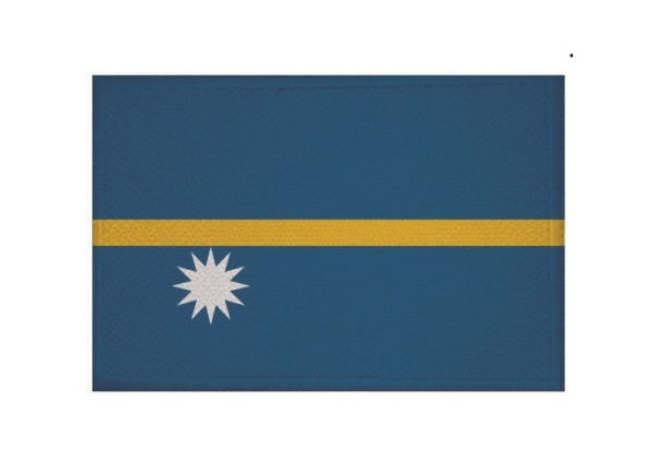 Aufnäher Patch Nauru Aufbügler Fahne Flagge