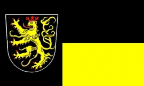 Tischflagge Neustadt an der Weinstraße 10x15cm mit Ständer Tischfahne Miniflagge