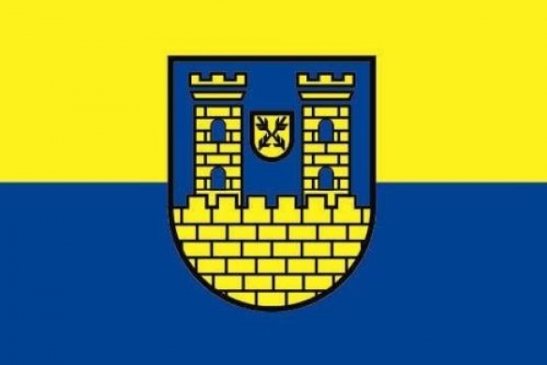 Flagge Fahne Neustadt in Sachsen 90x60 cm *P