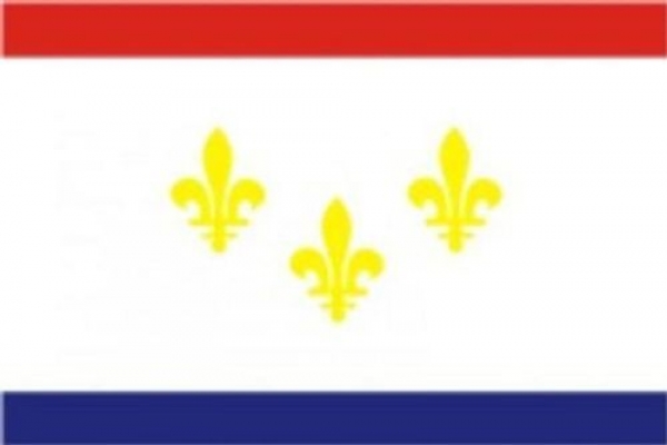 Flagge Fahne New Orleans 30x45 cm Stockflagge Hohlsaum