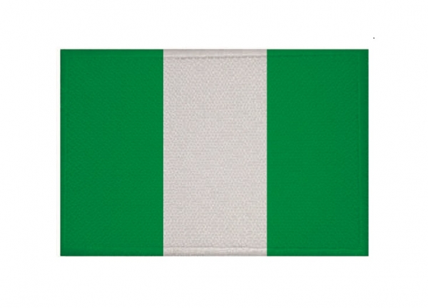 Aufnäher Patch Nigeria Aufbügler Fahne Flagge