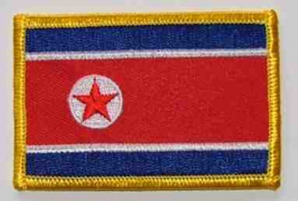 Aufnäher Nordkorea