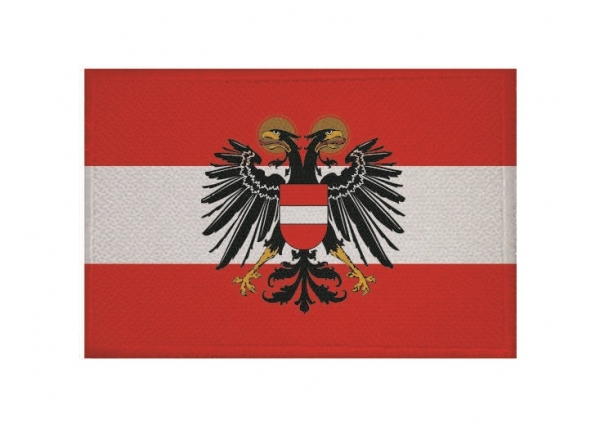 Aufnäher Patch Österreich Adler alt  Aufbügler Fahne Flagge