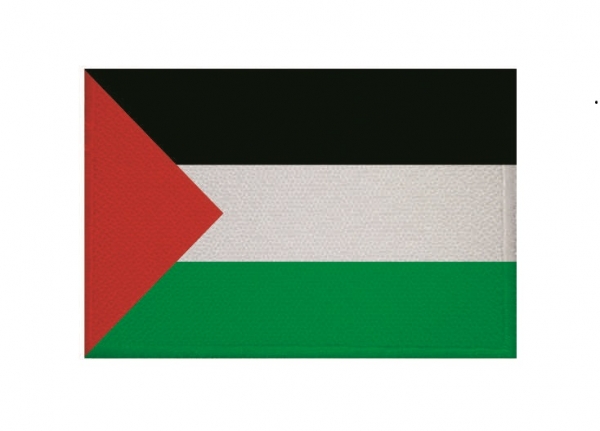 Aufnäher Palästina Schrift Patch Flagge Fahne 